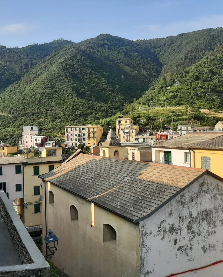 The charming village of Corniglia, Cinque Terre.