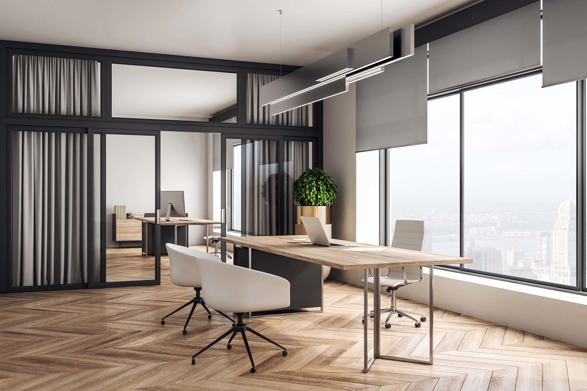 double-loading-polished-office-floor-porcelain-tiles