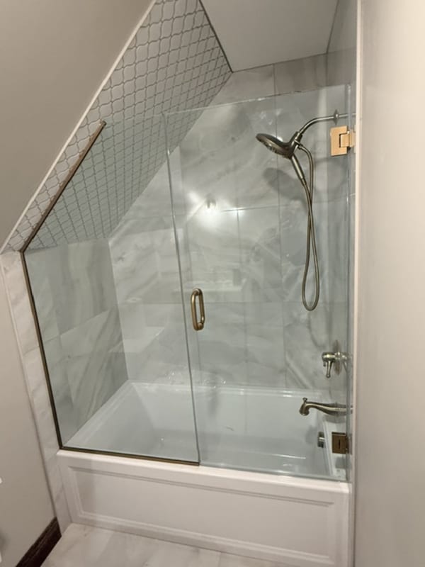 Shower/Tile installation by Floor Coverings International Middletown