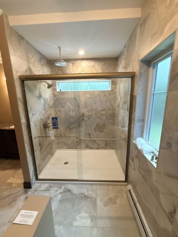 Shower/Tile installation by Floor Coverings International Middletown