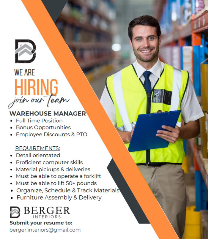 Warehouse Manager Warehouse Manager