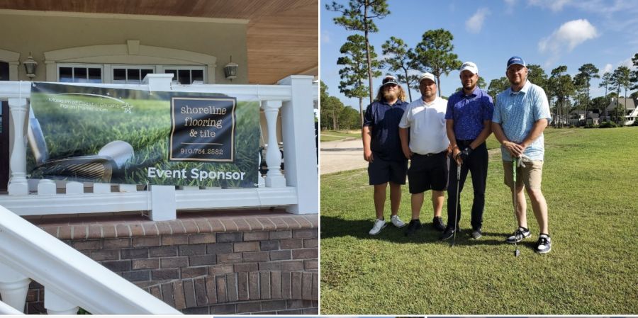 Special thanks to Shoreline Flooring & Tile for their generous
sponsorship of our 1st Golf Classic. Their support plays a vital role in helping
us advance our Elevating Access initiative, ensuring the Museum of Coastal
Carolina is accessible to all. We are deeply grateful for their partnership and
commitment to our community. Special thanks to Shoreline Flooring & Tile for their generous
sponsorship of our 1st Golf Classic. Their support plays a vital role in helping
us advance our Elevating Access initiative, ensuring the Museum of Coastal
Carolina is accessible to all. We are deeply grateful for their partnership and
commitment to our community.