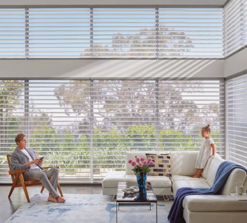 Window treatments from Burbank Design Studio