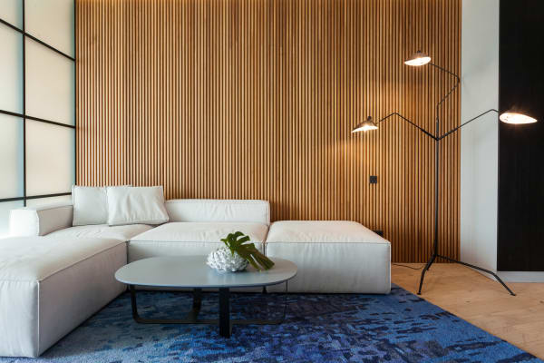 Wood Slat Panels from Go Green Flooring