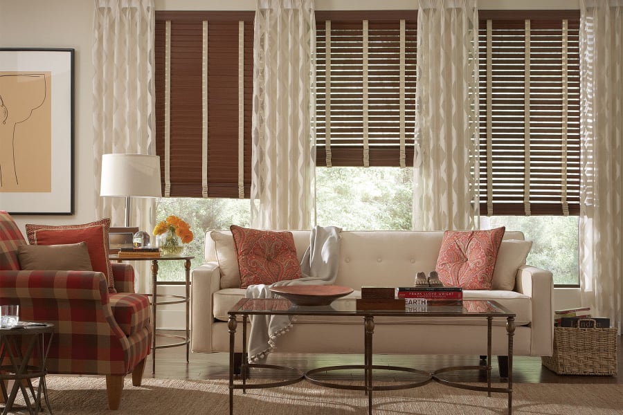 Wood blinds
