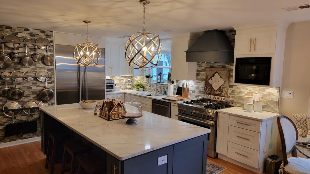 Incredible kitchen renovation from Rick's Flooring in Washington, DC