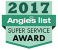 Flynn's Carpet Cents is a 2017 Angie's List Super Service Award Winner