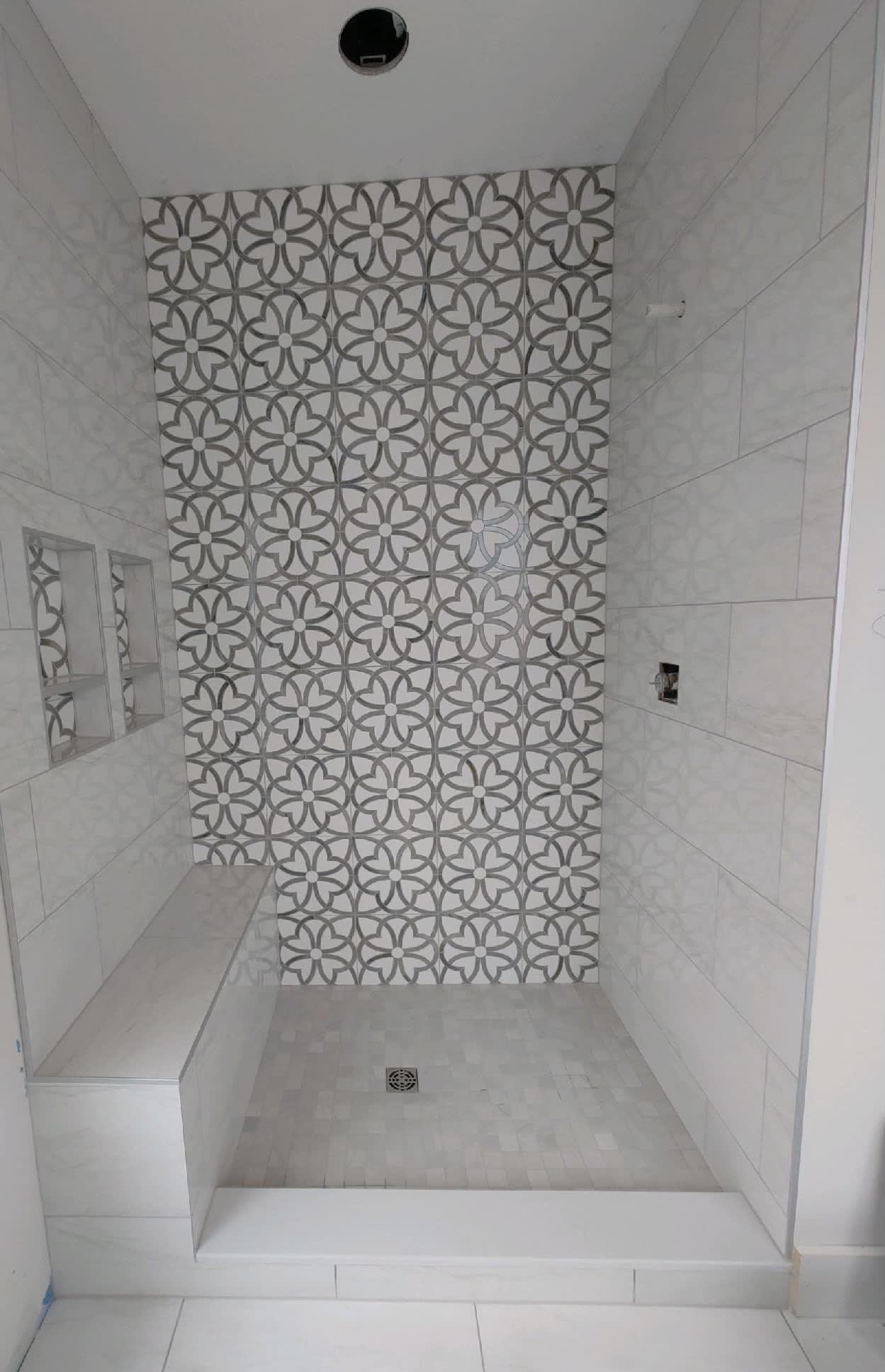 Tile shower installation in Greer, SC from In Line Tile of Greer