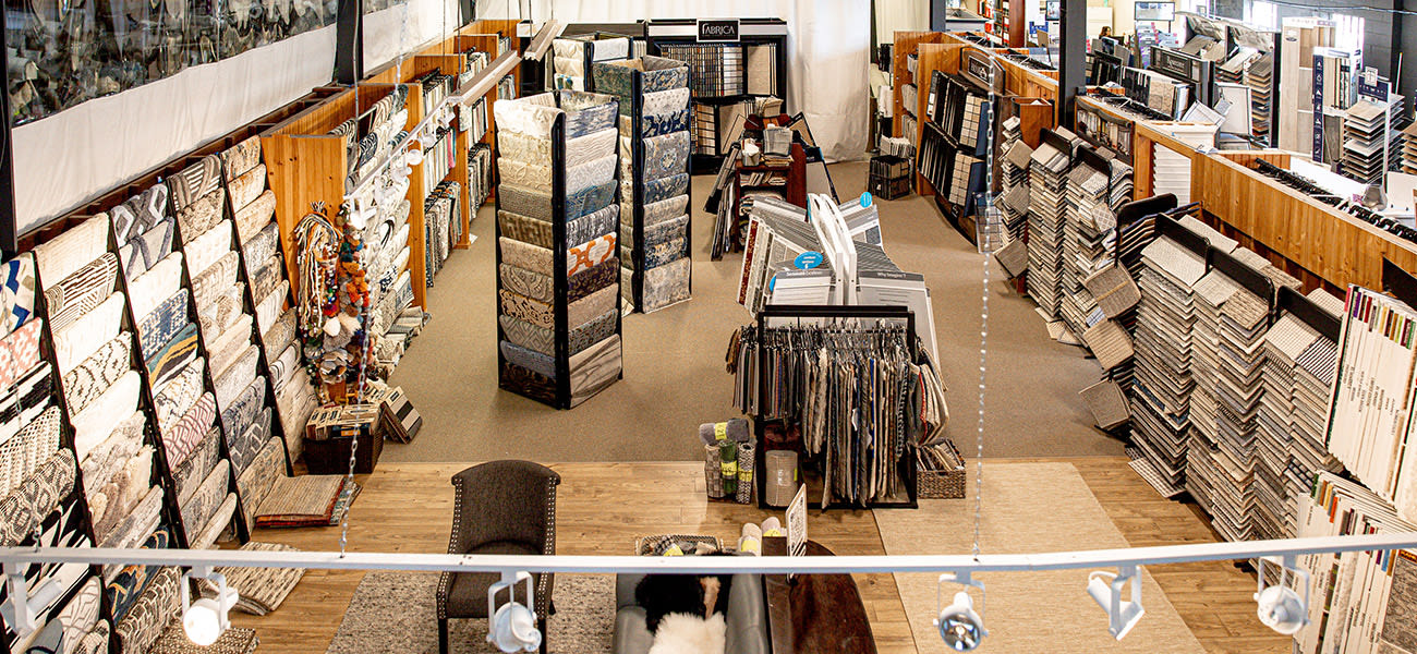 Kanter's Carpet and Home flooring showroom