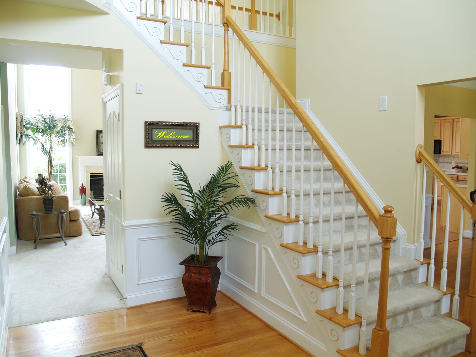 Stair runner in Norfolk, MA from Flooring America Design Center