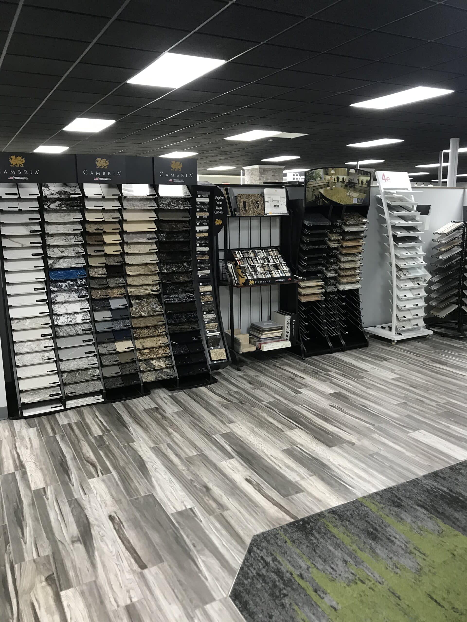 Get your flooring samples at our Jackson, MI showroom