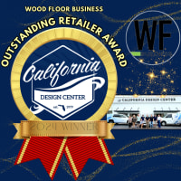 Wood Floor Business Outstanding Retailer Award in Palm Beach, FL<br/> at California Designs