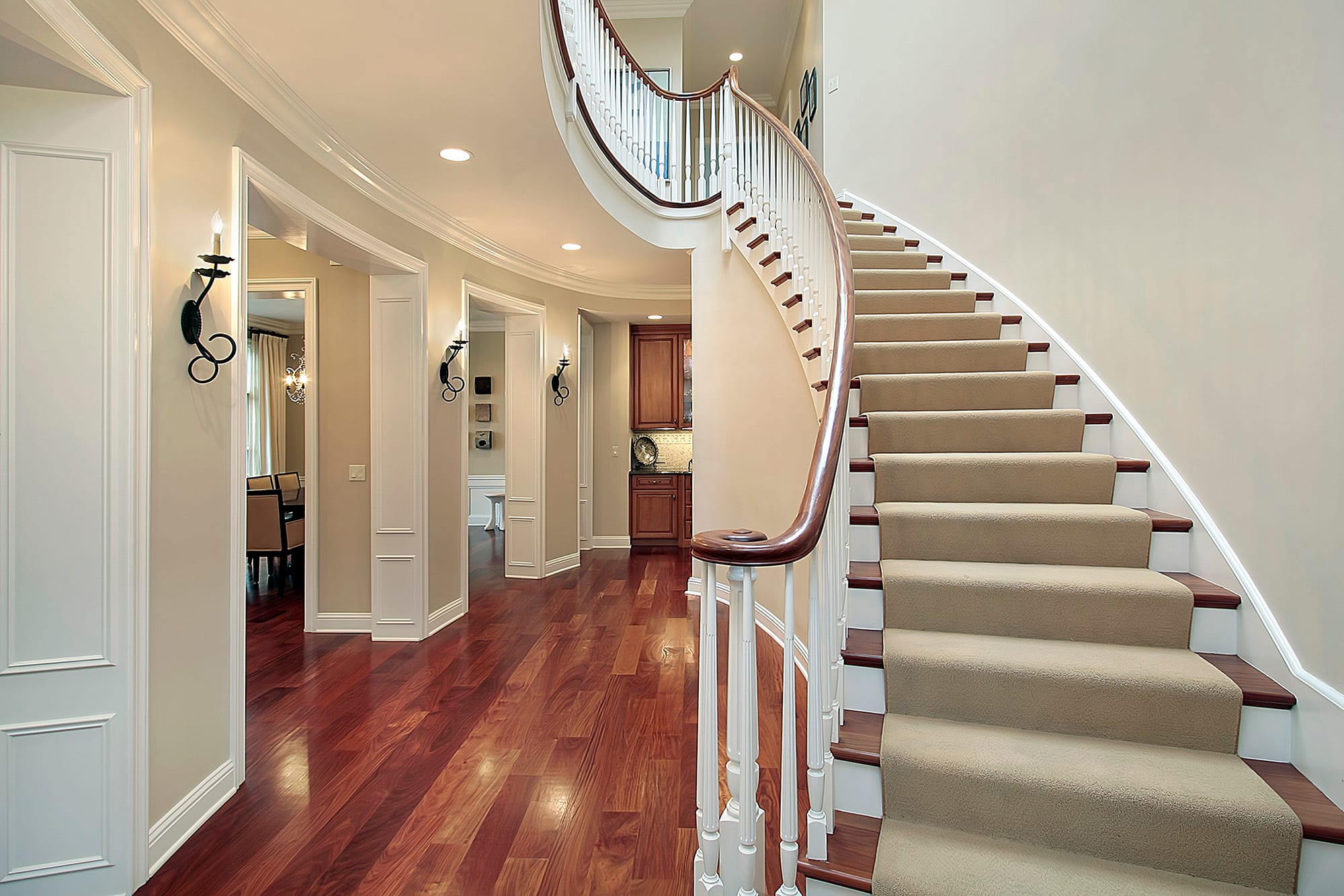 Stair runner in Franklin, MA from Flooring America Design Center