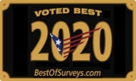 Carpet Mill USA was voted Best 2020 by bestofsurveys.com