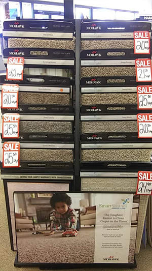 Flooring shop serving the Knox, IL area