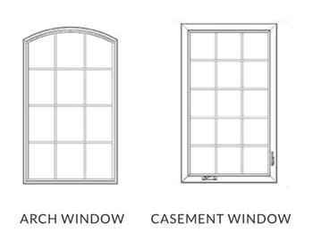 Arc and Casement window replacements in  from iStone Floors