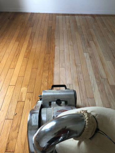 Hardwood refinishing in San Antonio, TX from Advanced Wood Floors