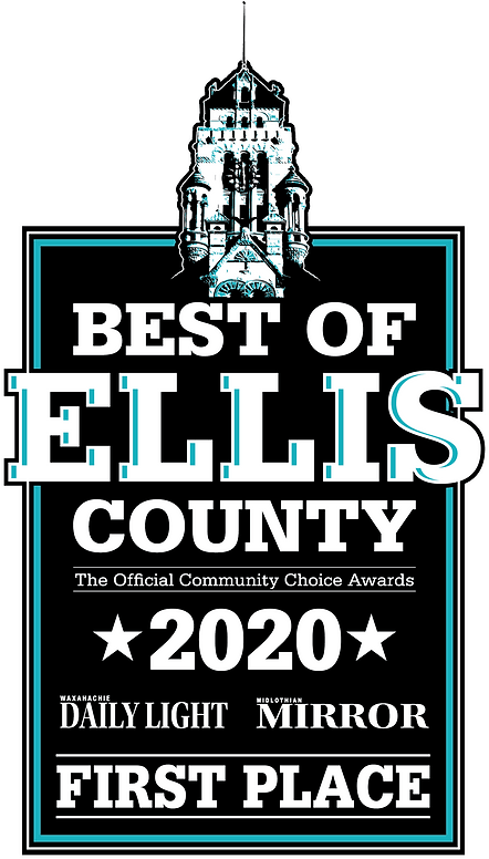 Voted Ellis County's best carpet and flooring store - 2020