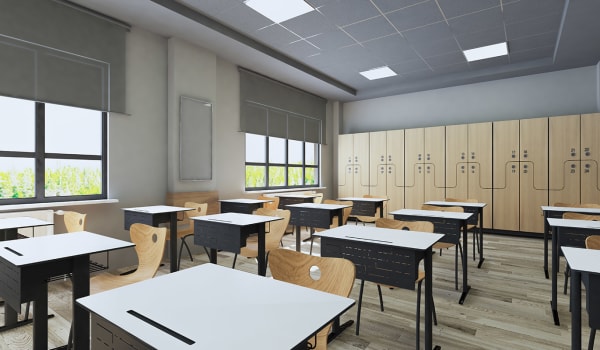 Education flooring in Westerville, OH