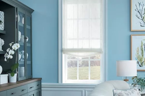 Roman Shades in Amissville, VA from Early's Shades & Shutters