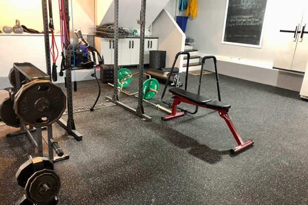 Weight Room Flooring in New England