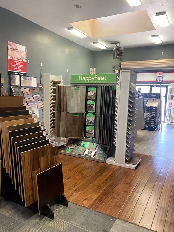 Flooring shop serving the Arlington, TX area