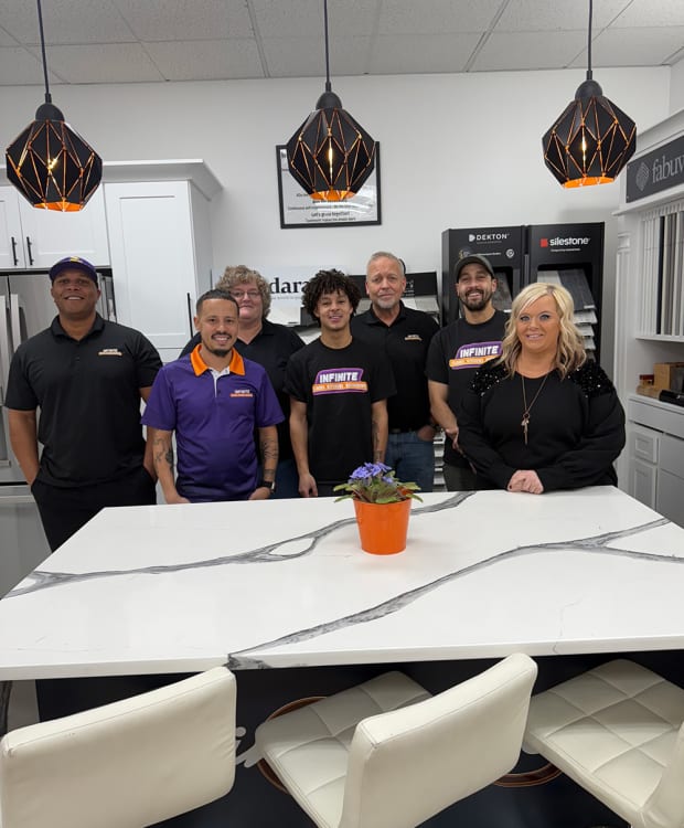 Flooring design professionals in the Burnsville, MN area - Infinite Floors Kitchens Bathrooms