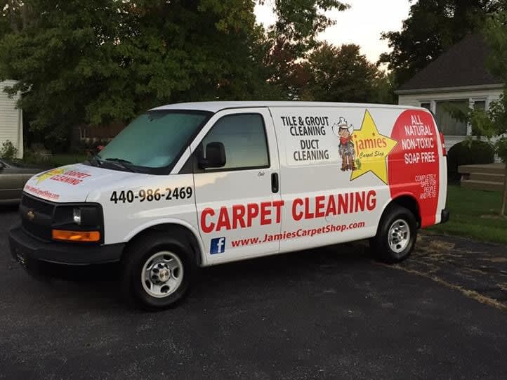 Carpet cleaning in Amherst, OH from Jamie's Carpet Shop Inc