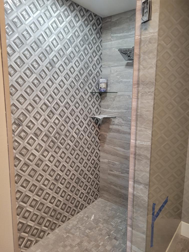 Custom tile showers in Edwardsburg, Michigan from Comfort Flooring