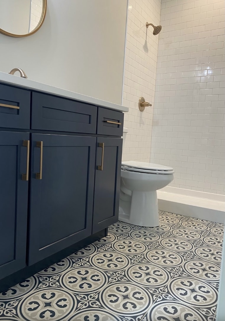 Mosaic tile flooring in Greer, SC from In Line Tile of Greer