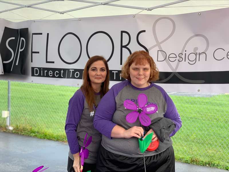 #endALZ fundraiser attended by Sp Floors & Design Center in Morgantown, WV