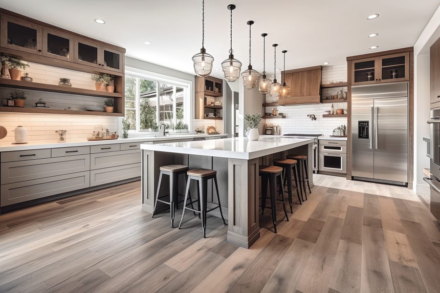 Luxury Vinyl gallery in Rose Mount, MN from Linn's Carpet Service