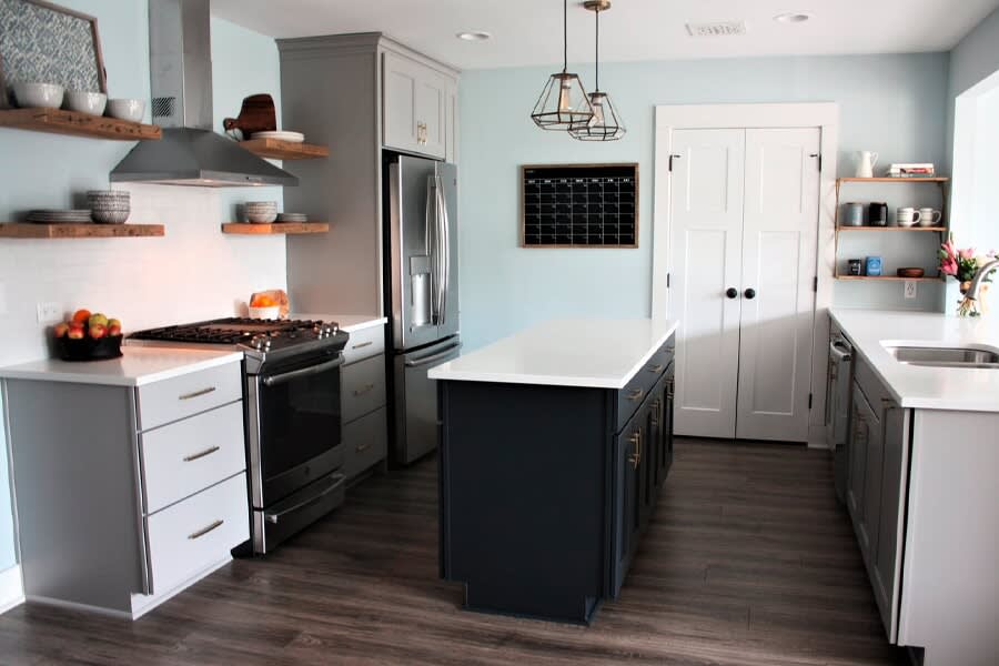 View work from LITTLE Wood Flooring & Cabinetry in the Cornelius, NC area