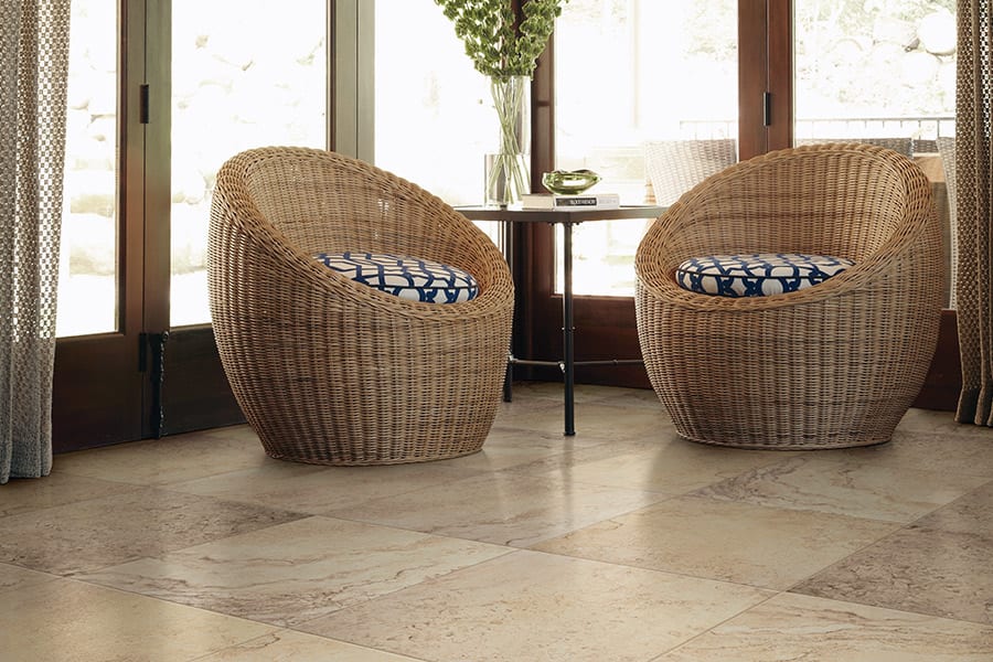 Ceramic tile flooring in Irvine, CA from Belmont Carpets