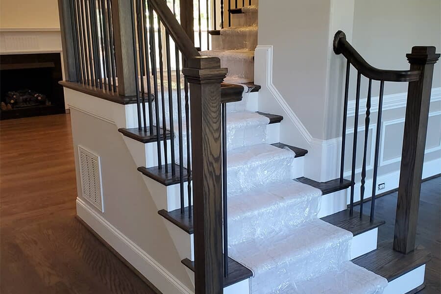 Staircases in Lake Norman, NC from LITTLE Wood Flooring & Cabinetry