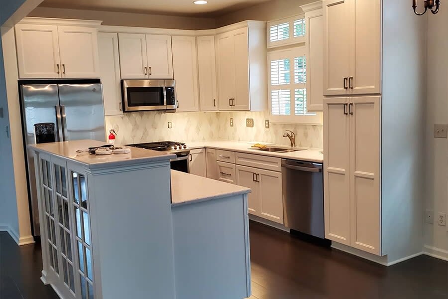 Kitchen remodeling in Davidson, NC from LITTLE Wood Flooring & Cabinetry
