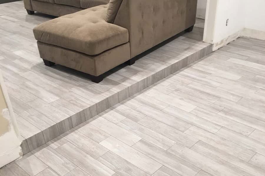 View work from Perry Floors in the Upland, CA area