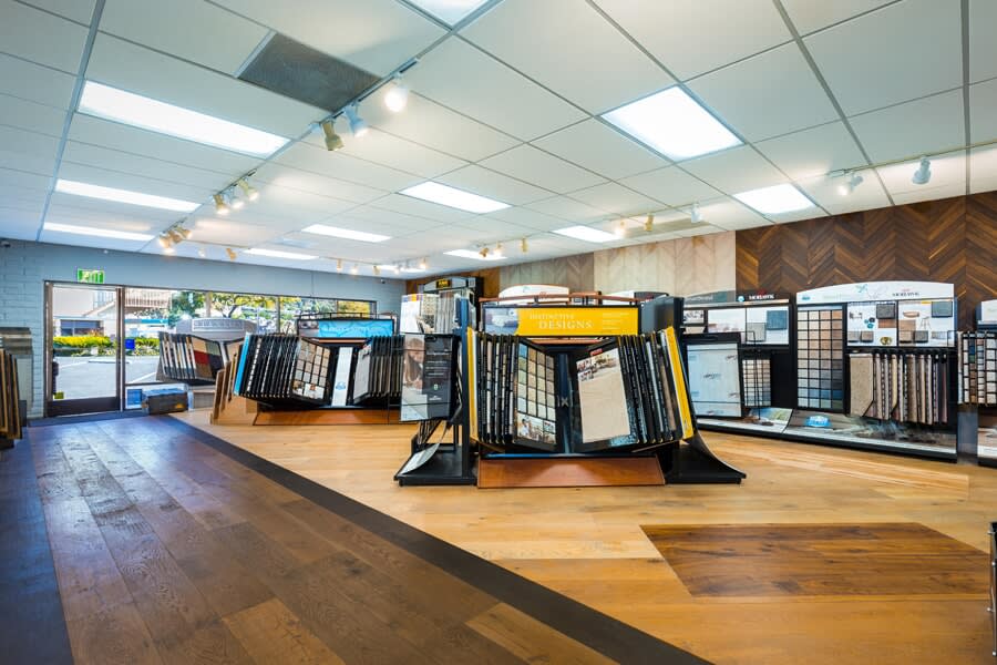 Huge flooring selection in the Carlsbad area at the showroom for America's Best Flooring
