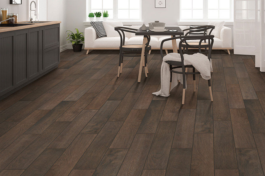 Wood look tile in Santa Clarita, CA from DGS Flooring