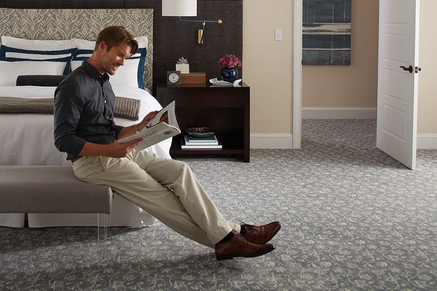 Beautiful textured carpet in Calgary AB from After Eight Interiors