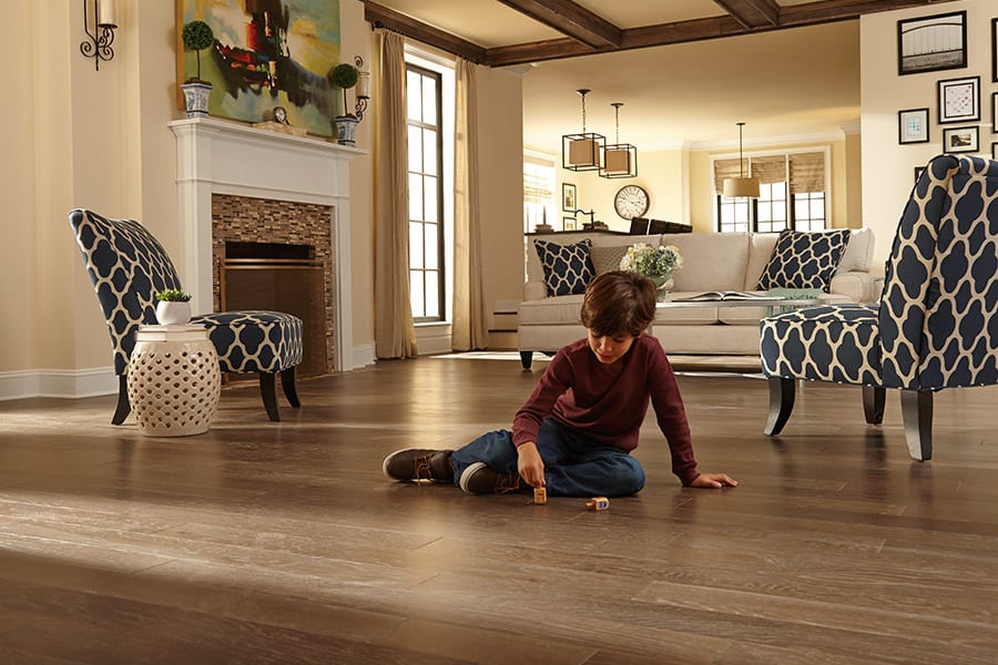 Wood floor installation in Victoria BC from After Eight Interiors