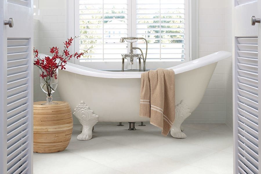 Custom tile bathrooms in Anaheim, CA from Belmont Carpets