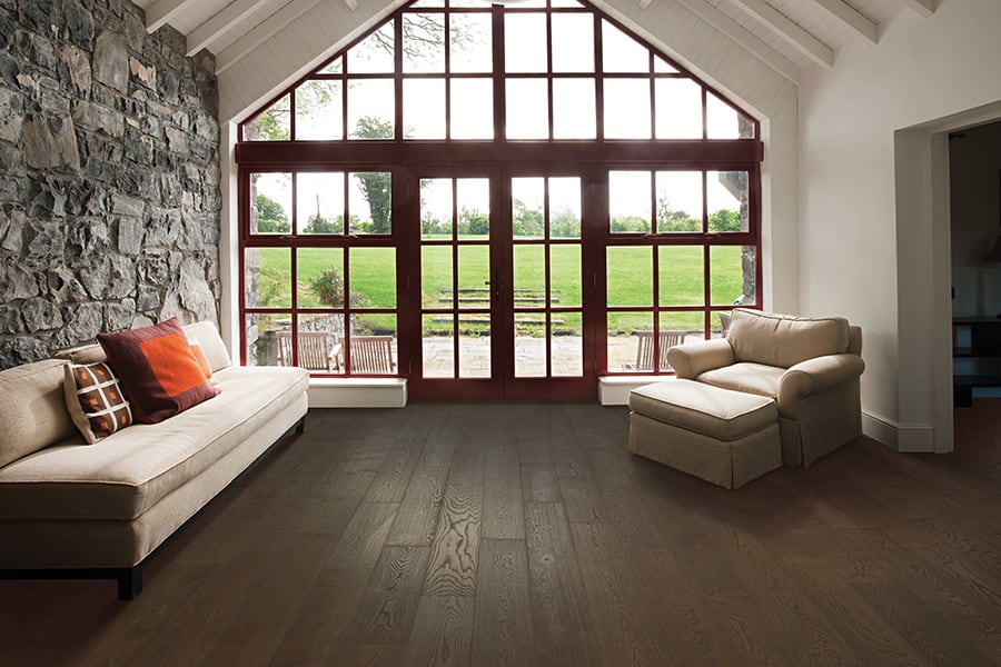 Hardwood installation in Hardwood installation in