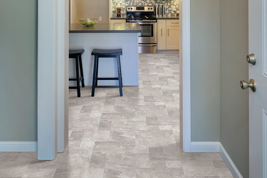 Wood look vinyl sheet flooring in Eau Claire, WI from Carpet City