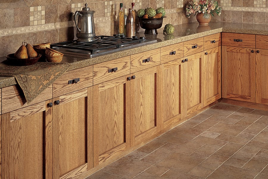 Wood grain cabinets from Finishers Unlimited in Dundee, MI