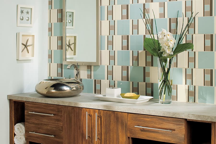 Custom tile bathroom in San Diego CA by Metro Flooring