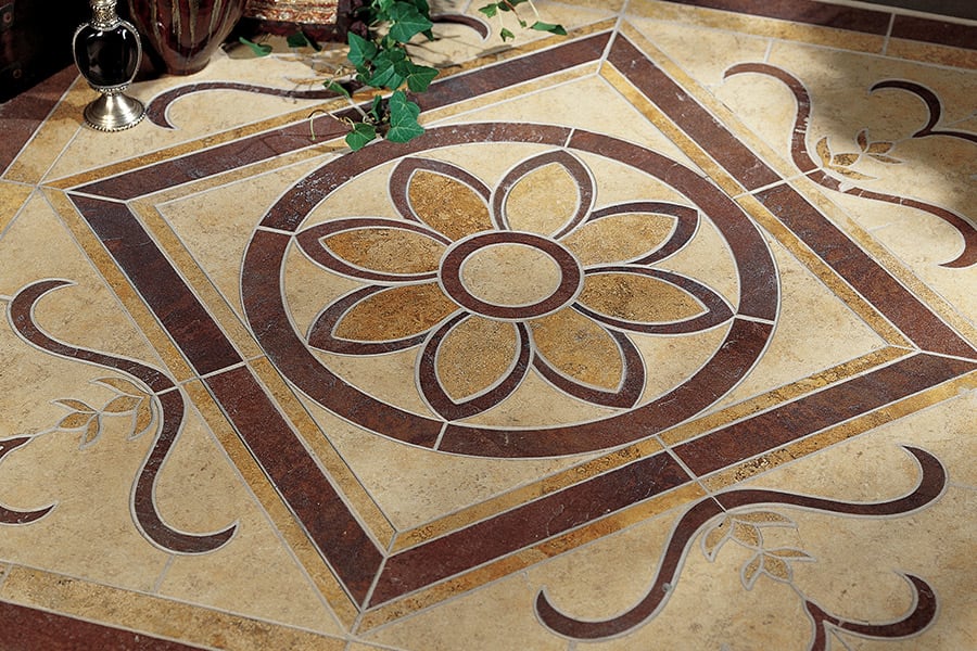 Tile floor installation in Azle, TX from Texas Designer Flooring