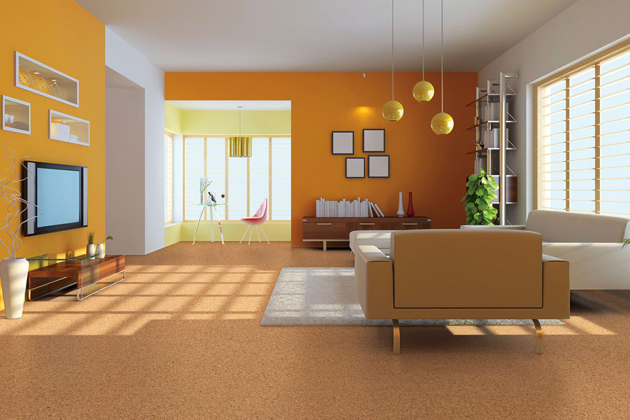 Eco-friendly flooring options such as cork in Rumson, NJ from Carpets with a Twist