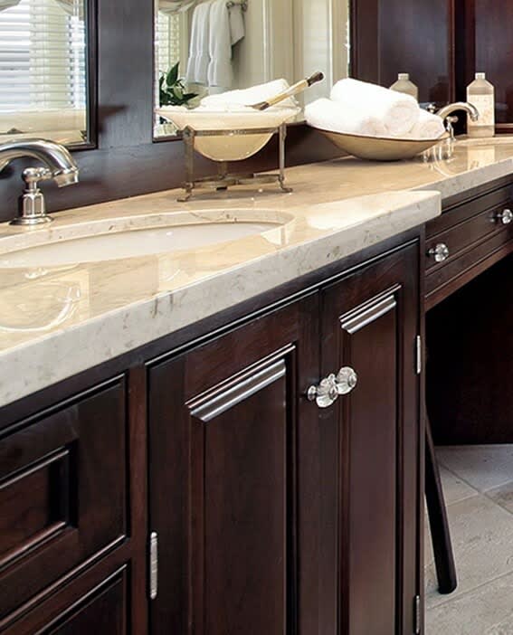Cabinet installation from Anaheim Carpet And Flooring