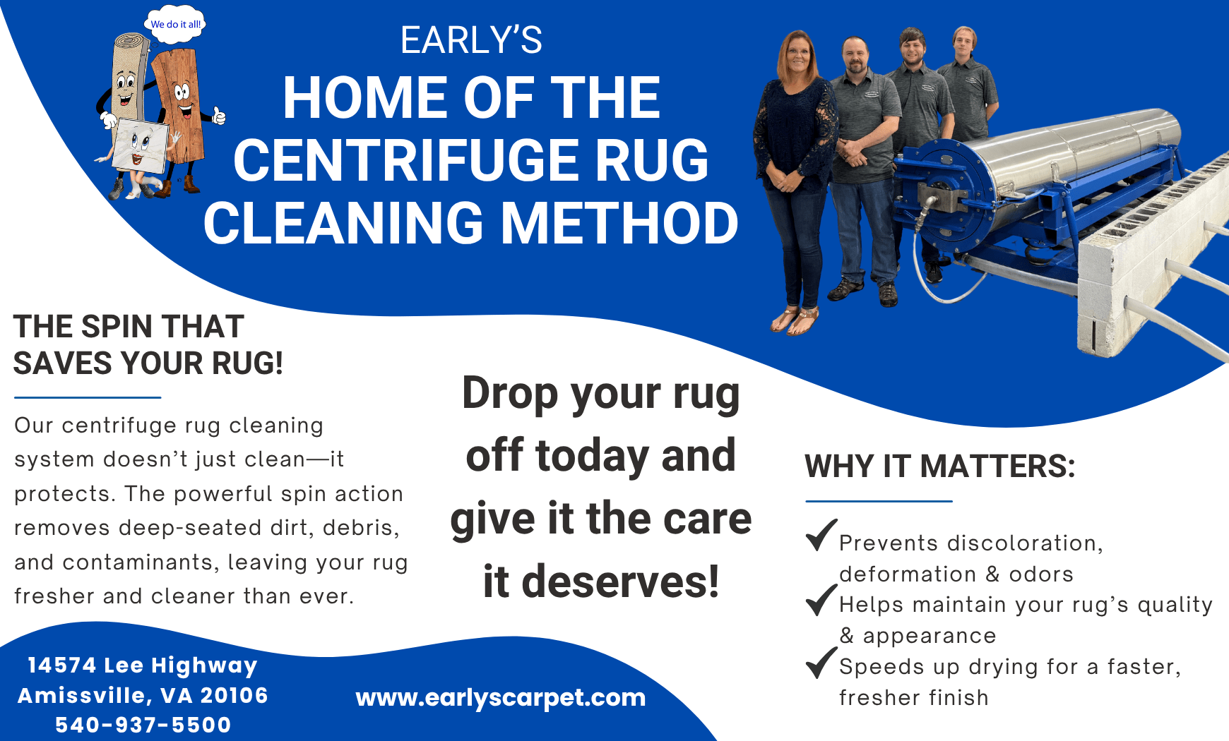 Early's Flooring Specialists & More - Cleaning services